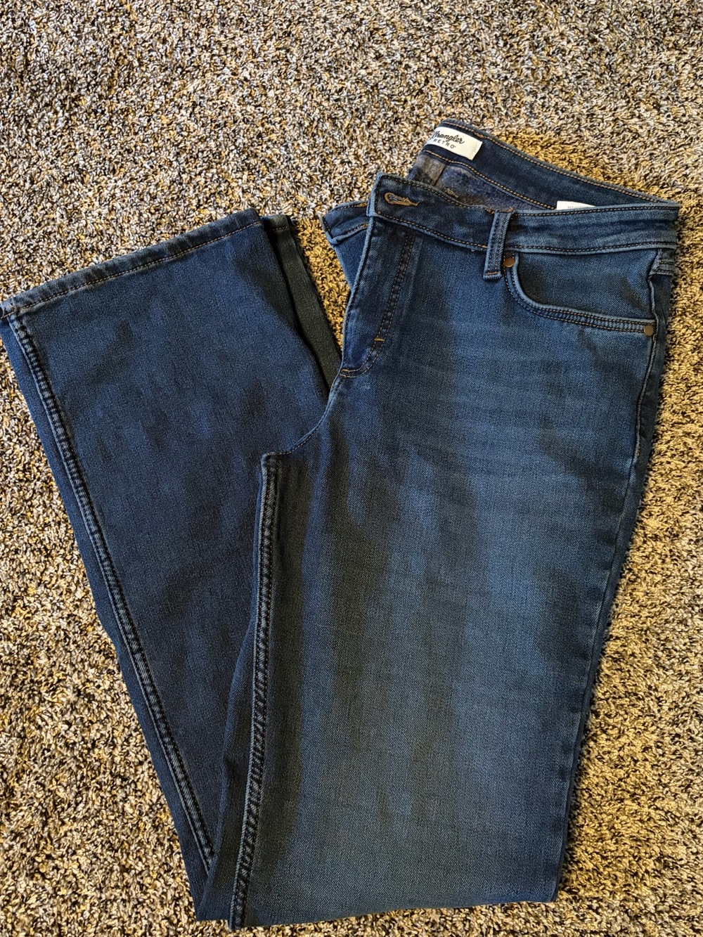 Wrangler Bootcut Lined Jeans 32X34